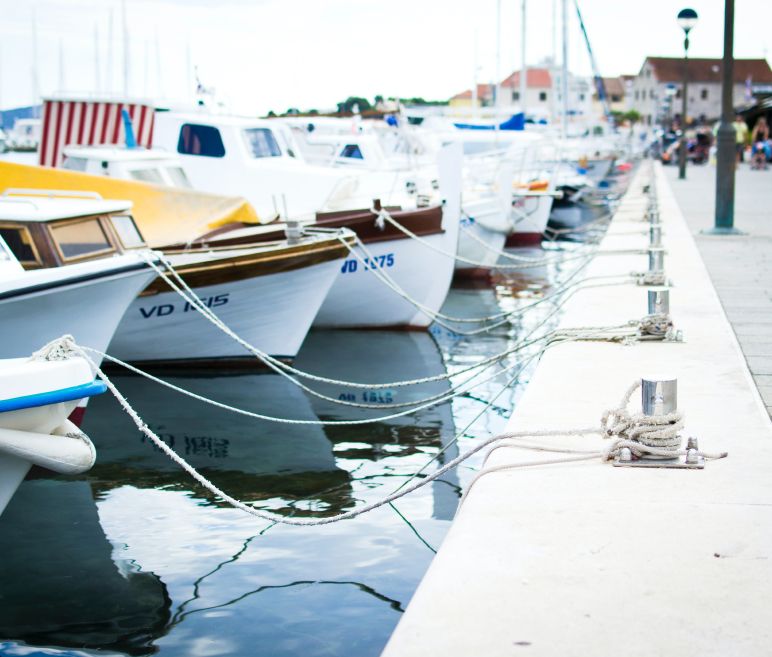 Boats in the Florida Bay
